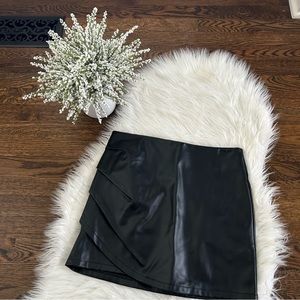 Leather skirt, NWT